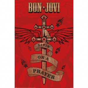 109 - Maxi Poster BON JOVI (Livin on a prayer)