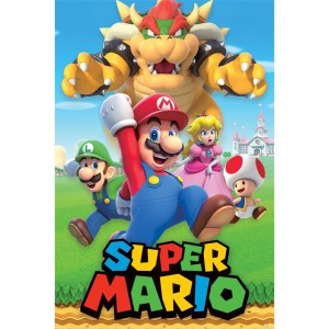 110 - Maxi Poster SUPER MARIO (Character montage)