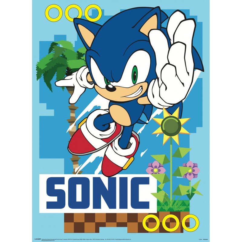 Boxed Posters - SONIC THE HEDGEHOG