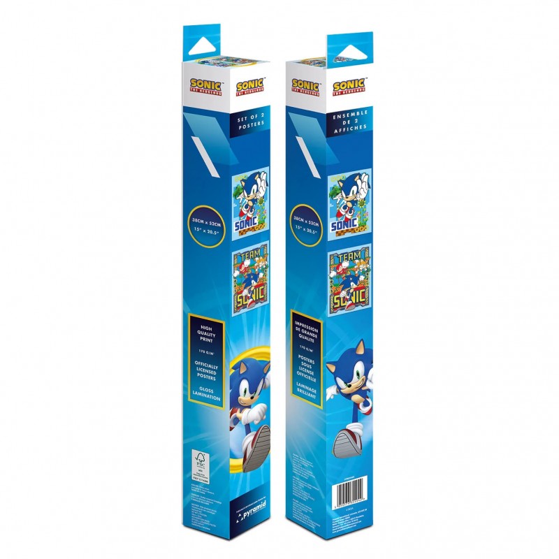Boxed Posters - SONIC THE HEDGEHOG