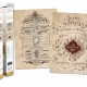 Boxed Posters - HARRY POTTER (Map and School List)