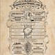 Boxed Posters - HARRY POTTER (Map and School List)