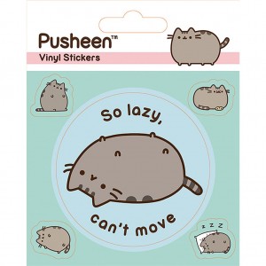 Vinyl Sticker Pusheen (Lazy)