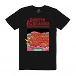 T-Shirt Vincent Trinidad (Donuts and Dragons) Black, S