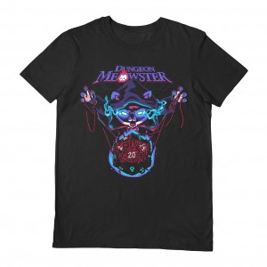 T-Shirt Vo Maria Threadless (Dungeon Meowster), M