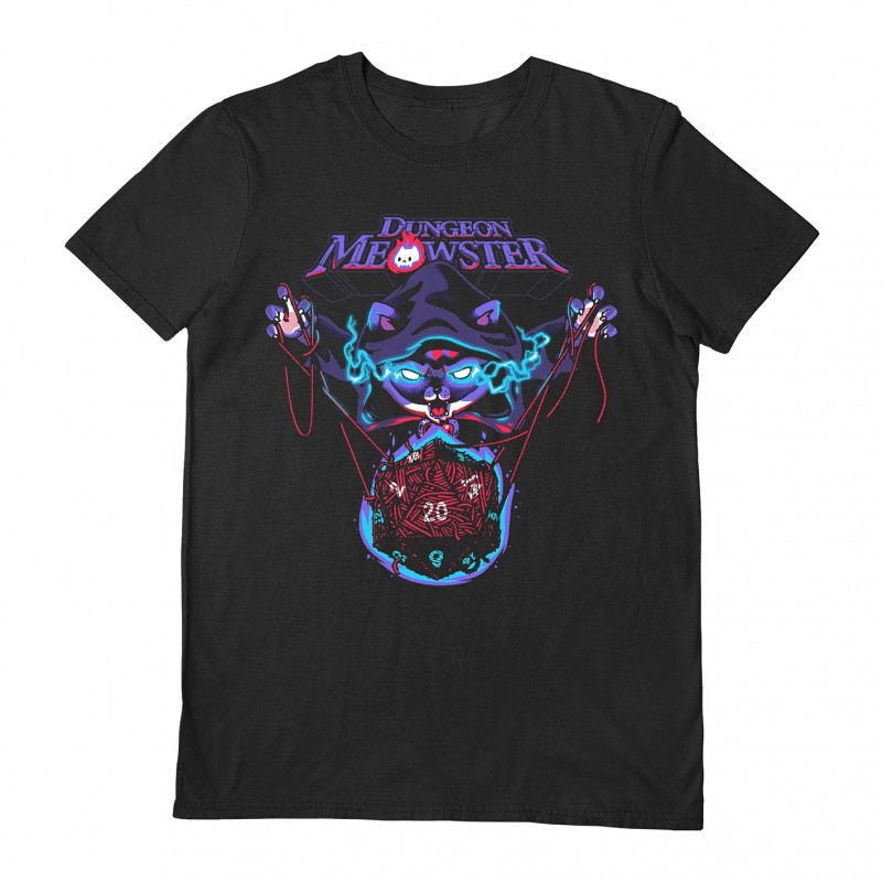 T-Shirt Vo Maria Threadless (Dungeon Meowster), M