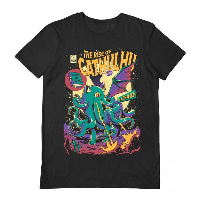 T-Shirt Ilustrata (Rise Of Cathulhu Black), M