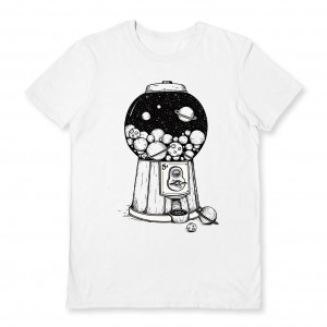 T-Shirt Spacey Gracey (Space Gumballs) White Unisex, M