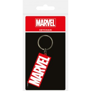CDU Rubber Keychains Marvel (Logo)