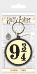 CDU Rubber Keychains Harry Potter (9 3/4)