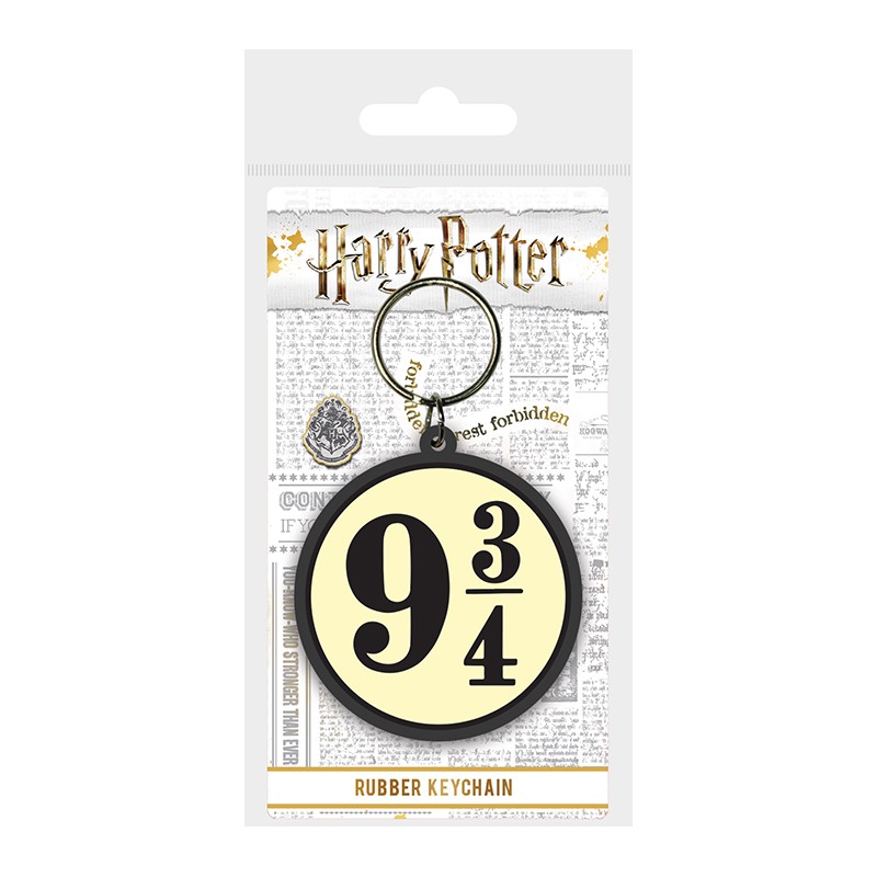 CDU Rubber Keychains Harry Potter (9 3/4)
