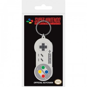 CDU Rubber Keychains SNES Controller