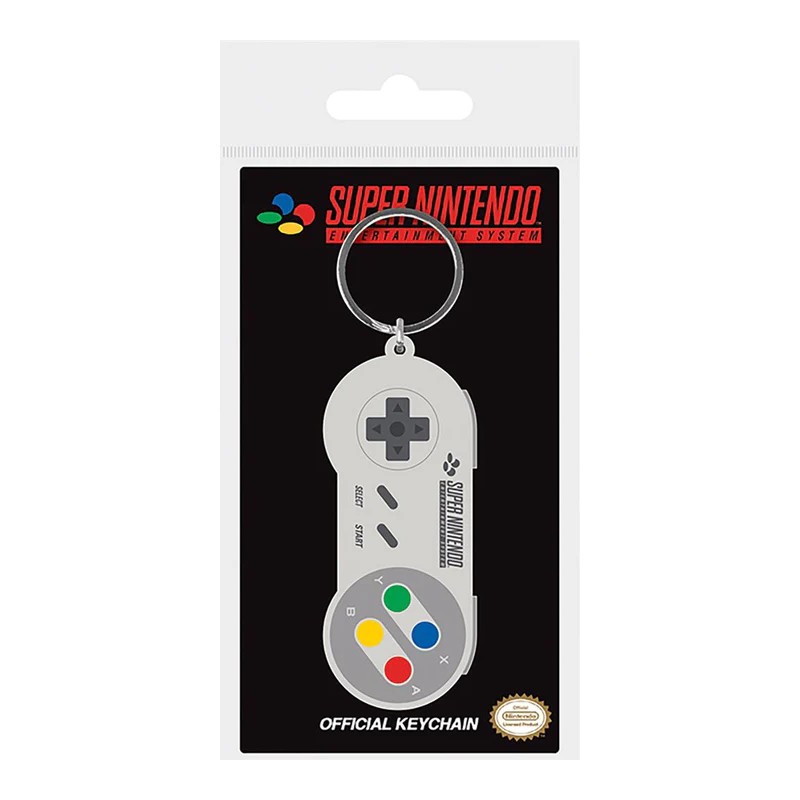 CDU Rubber Keychain SNES Controller