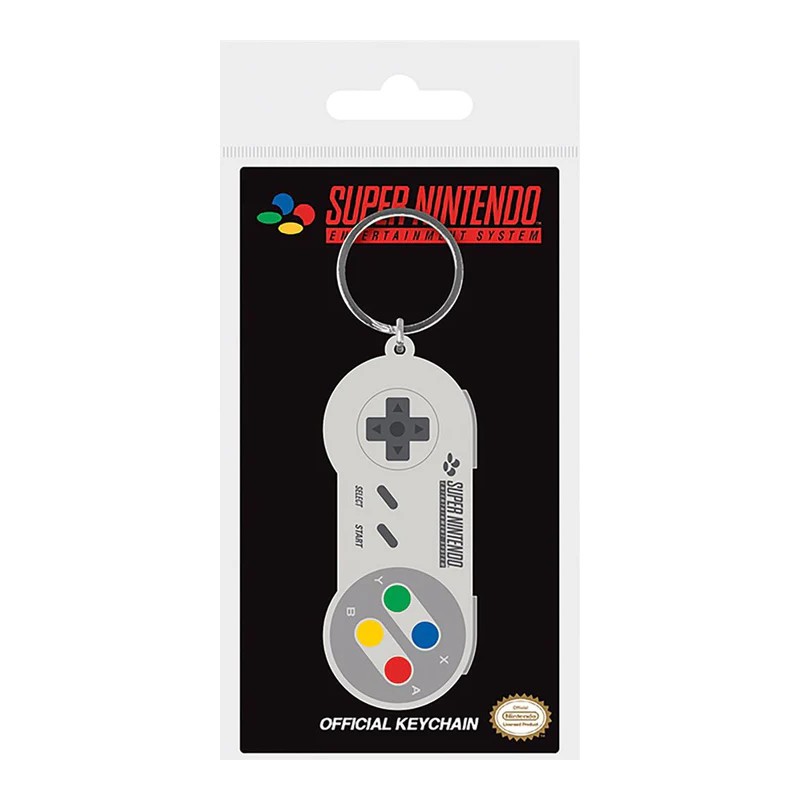 CDU Rubber Keychains SNES Controller