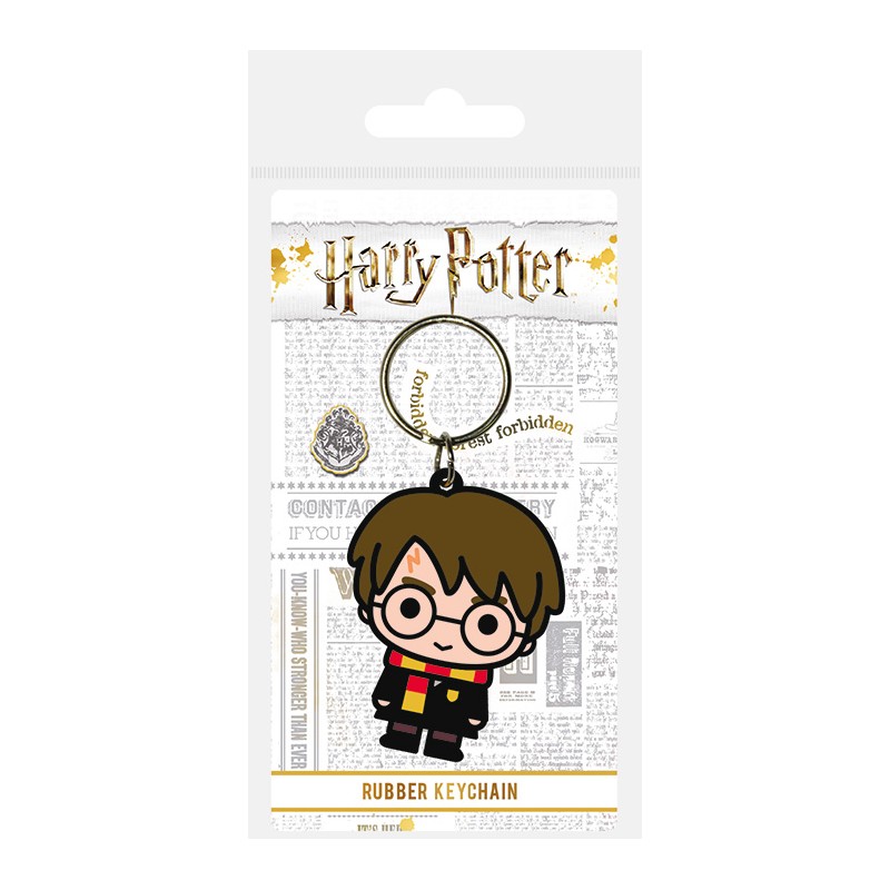 CDU Rubber Keychain Harry Potter (Harry Potter Chibi)