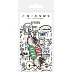 CDU PVC Keychain Friends (Central Perk Sketch)
