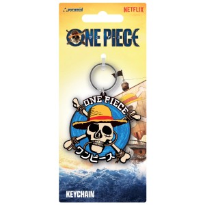 CDU PVC Keychain One Piece Live Action (Straw Hat Crew Icon)