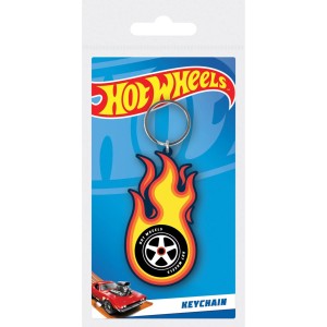 CDU PVC Keychain Hot Wheels (Burning Tyre)