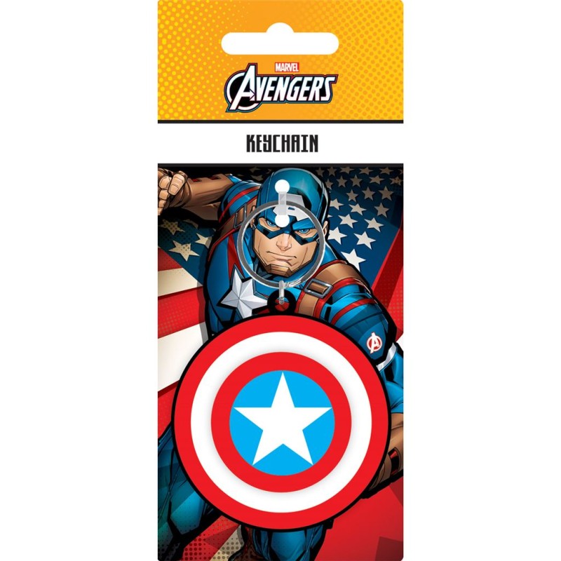 Spinner Keychain Captain America (Shield)