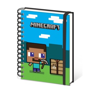 Minecraft (Chibi Steve) A5 3D Lenticular Notebook