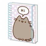 CD Notebook A5 Wiro Pusheen Says Hi