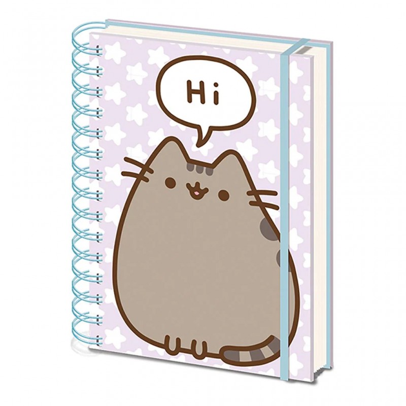 CD Notebook A5 Wiro Pusheen Says Hi