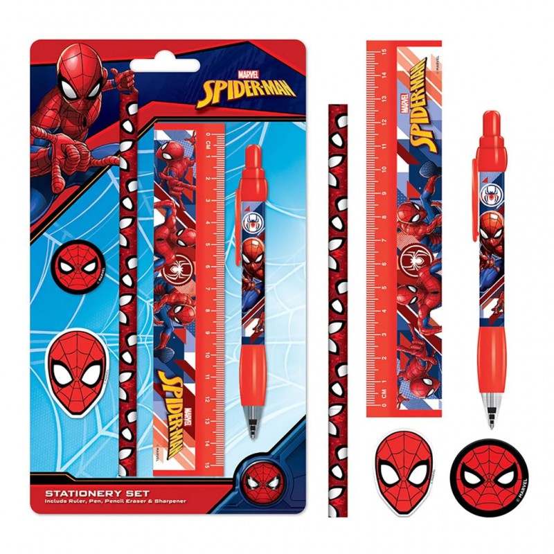 CDU  STATIONERY SET SPIDER-MAN WEB STRIKE