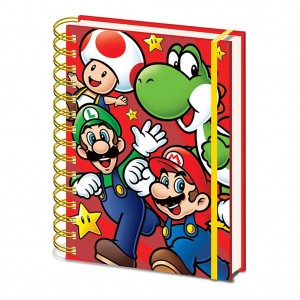 CDU  Notebook A5 Wiro SUPER MARIO (Core Run)