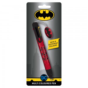 CDU Multi Colour Pen Batman (Red)