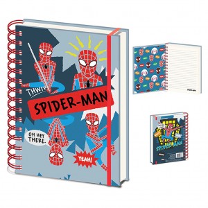 CDU Marvel (Spider-Man Sketch) A5 Wiro Notebook