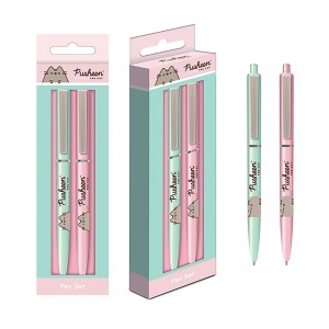 Pen Set 2pk Pusheen (Botanical)