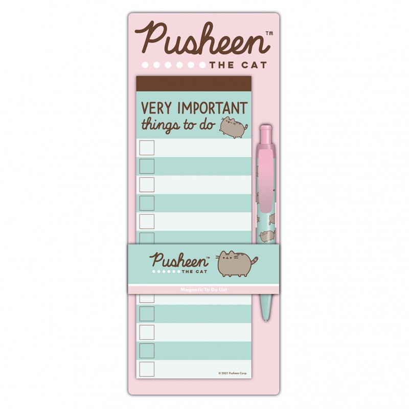 Pusheen (Important Things To Do) Magnetic To Do List