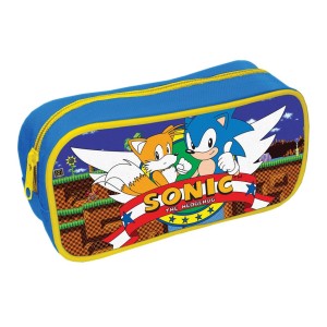 Pencil Case SONIC THE HEDGEHOG (RetroGreenHillZone)