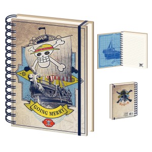 NOTEBOOK A5 WIRO ONE PIECE LIVE ACTION (GOING MERRY)