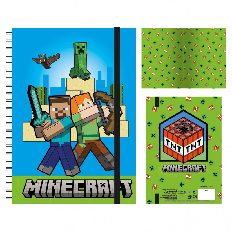 CDU MINECRAFT A5 NOTEBOOK
