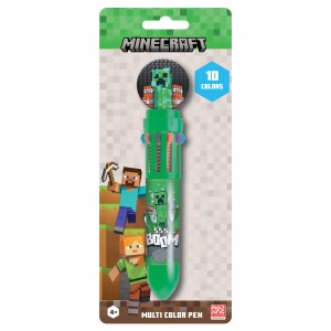 MINECRAFT 10 COLOUR PEN