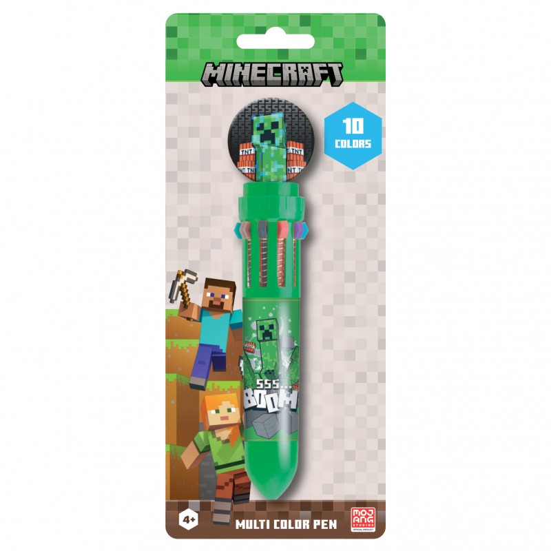 MINECRAFT 10 COLOUR PEN