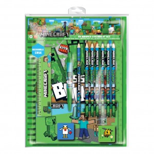 CDU MINECRAFT A4 BUMPER STATIONERY SET