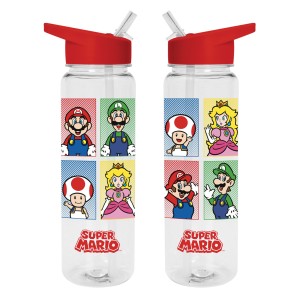 Plastic Drinks Bottle Super Mario (4 Colour)