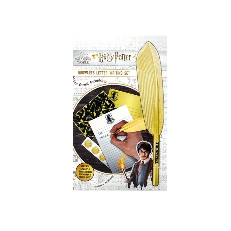 Harry Potter Letter Writing Set - Feather Pen OLD