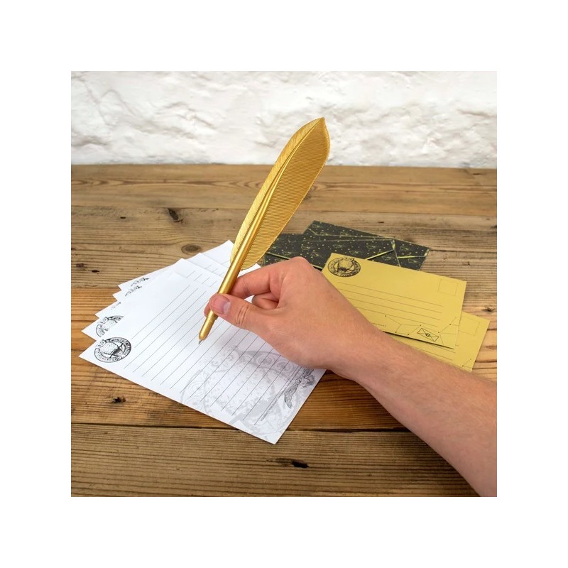 Harry Potter Letter Writing Set - Feather Pen OLD