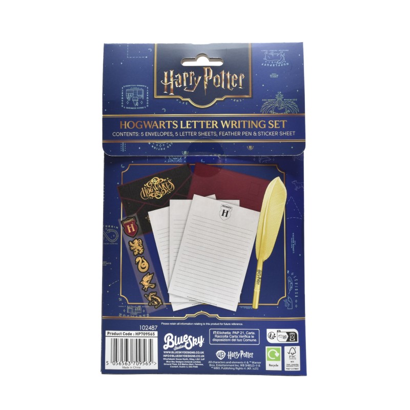 Harry Potter Letter Writing Set - Feather Pen