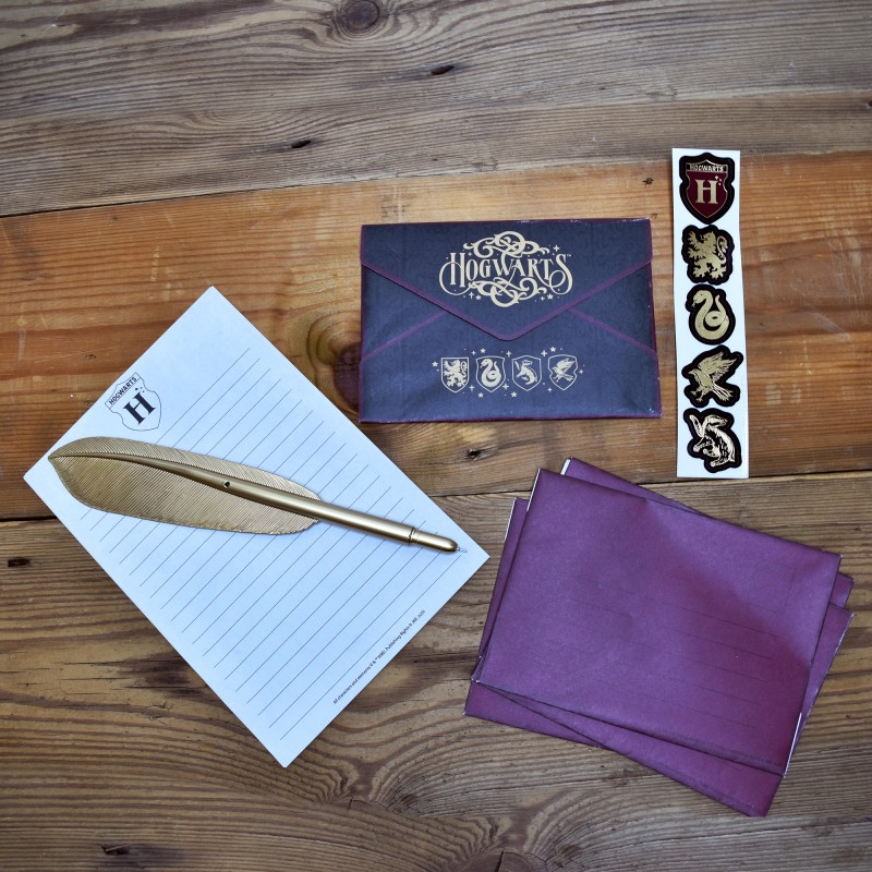 Harry Potter Letter Writing Set - Feather Pen
