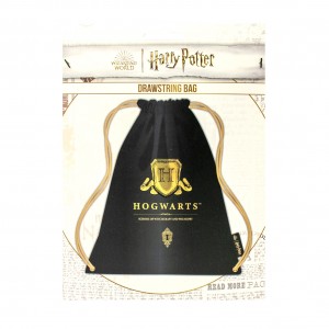 Harry Potter Draw String Bag - Hogwarts Shield