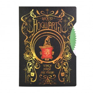 CDU Harry Potter Spinner Notebook - Colourful Crest