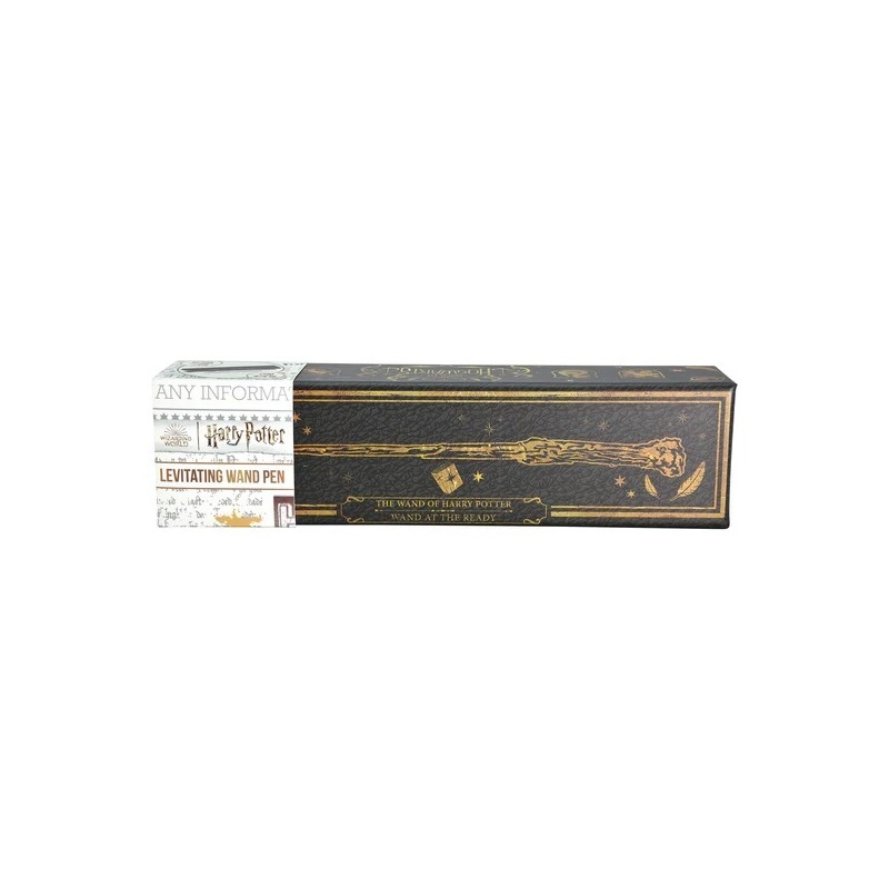 Harry Potter Levitating Wand Pen - Colourful Crest