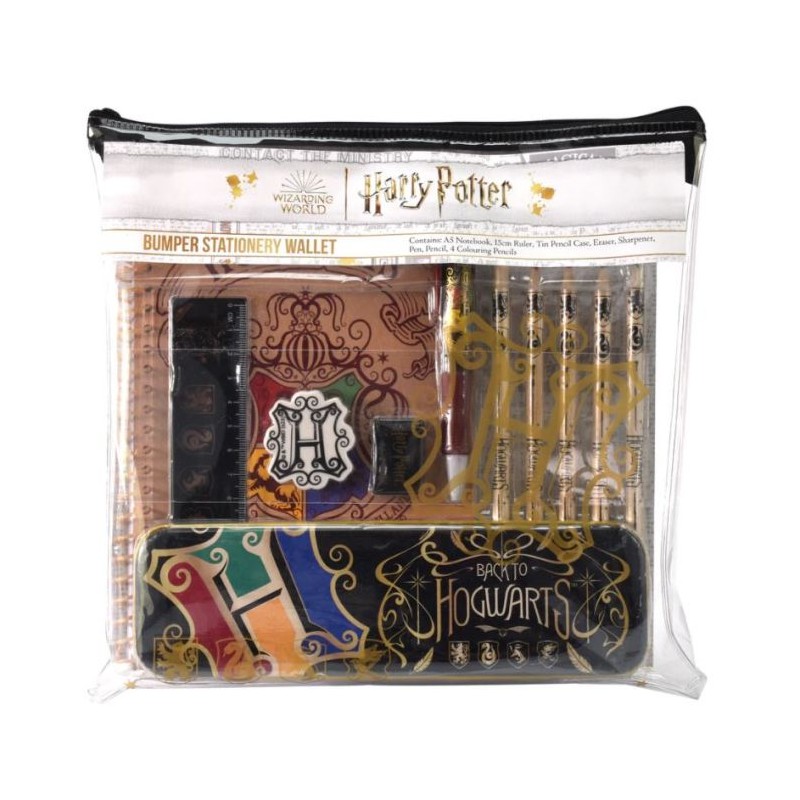 CDU Harry Potter Premium Stationery Set colourful crest