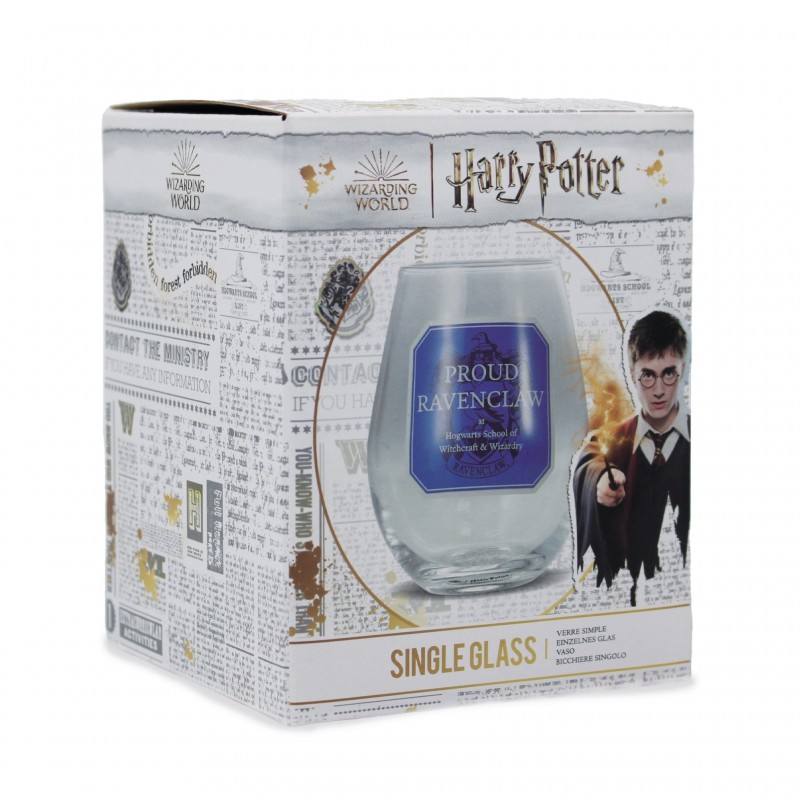 Glass Tumbler Boxed (325ml) - Harry Potter (Proud Ravenclaw)