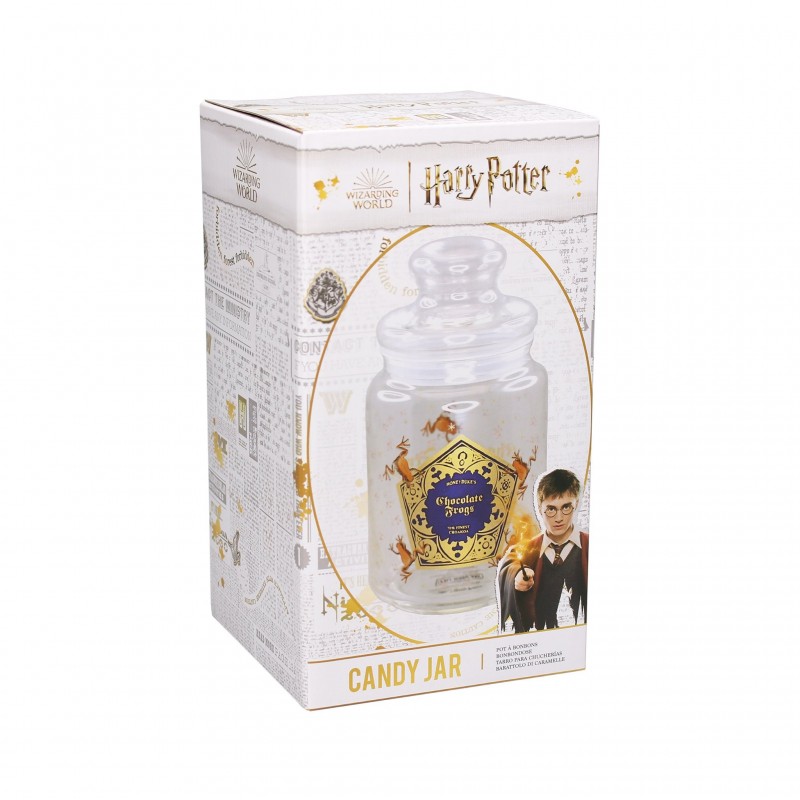 Candy Jar Glass (750ml) - Harry Potter (Chocolate Frogs)