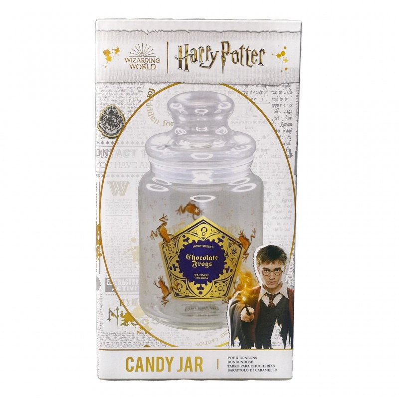 Candy Jar Glass (750ml) - Harry Potter (Chocolate Frogs)